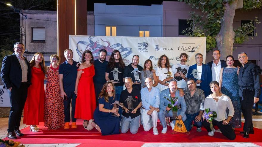 "Larga vida a Benissa en Corto": lo proclamó el actor Unax Ugalde en una gala de clausura con más de 700 asistentes