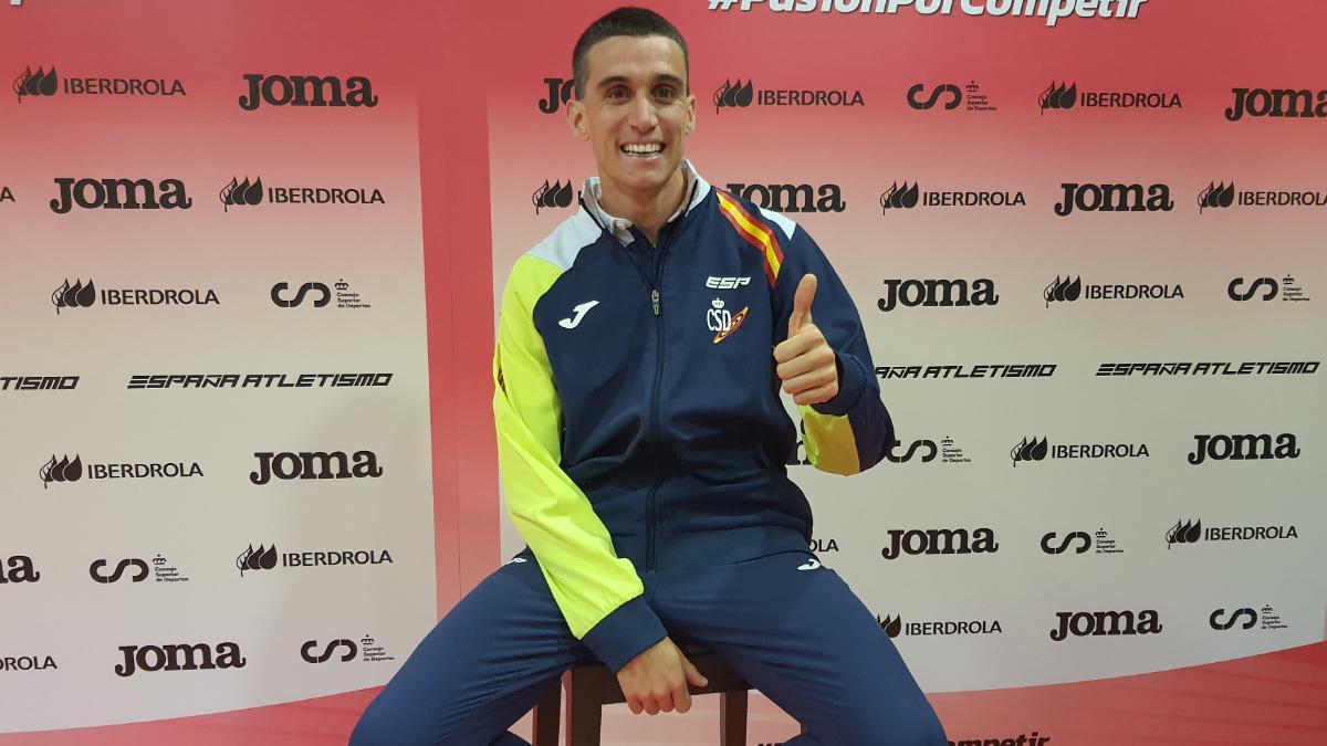 Mariano García defenderá su corona mundial en 800 metros