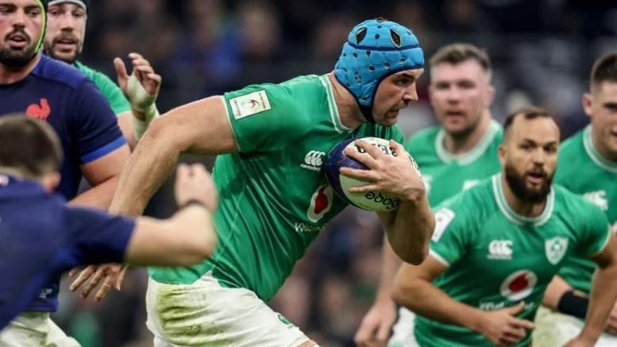 Francia arrasa a Irlanda (25-42) y acaricia el título del Seis Naciones a una jornada del final