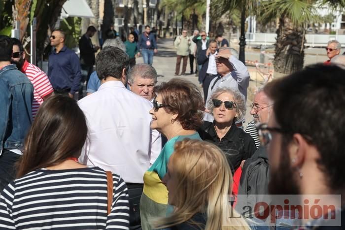 Pedro Sánchez visita Los Alcázares