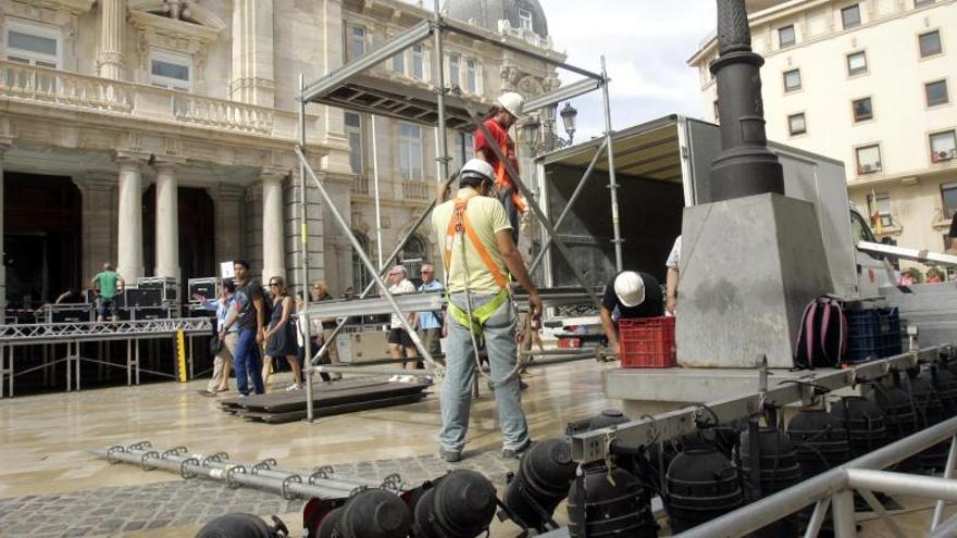 La ciudad y sus monumentos serán &#039;las estrellas&#039; del inicio de la contienda festera