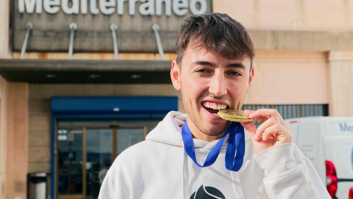 Vídeo: Entrevista a Juanlu Esbrí, el castellonense campeón de Europa de pádel