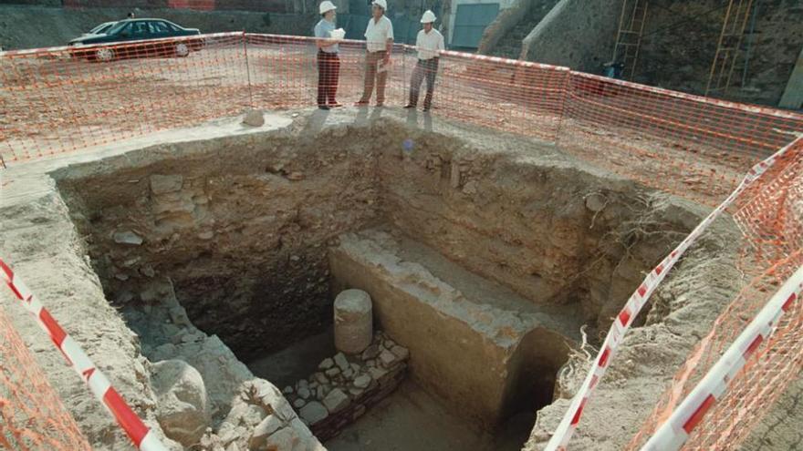 El palacio de Mayoralgo de Cáceres abrirá sus puertas para mostrar los restos romanos