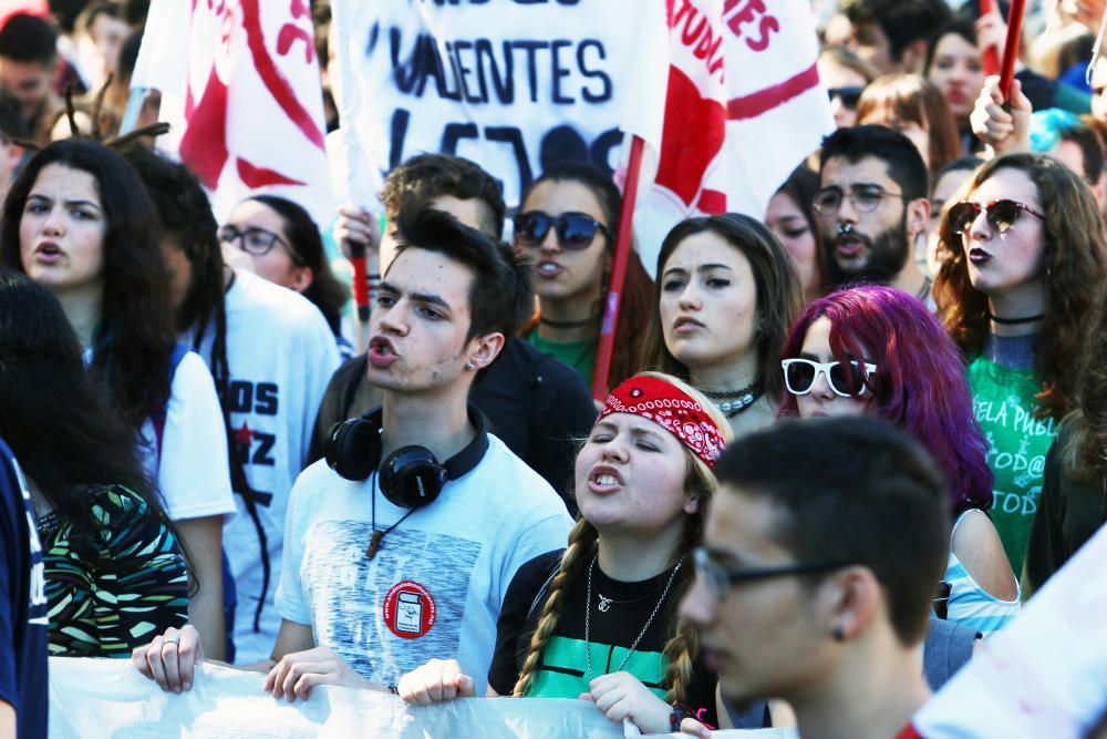 Huelga educativa en Secundaria en Málaga