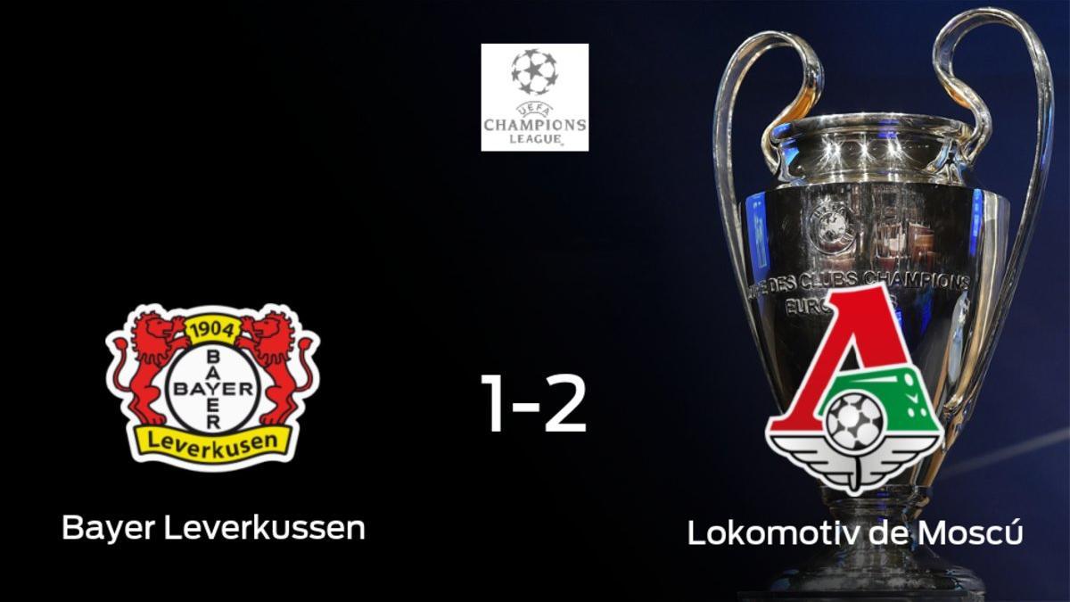 El Lokomotiv Moscú suma tres puntos a su casillero frente al Bayer Leverkusen (1-2)