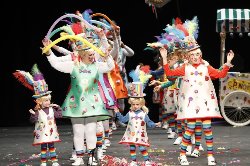 Desfile infantil en el Carnaval de Gijón