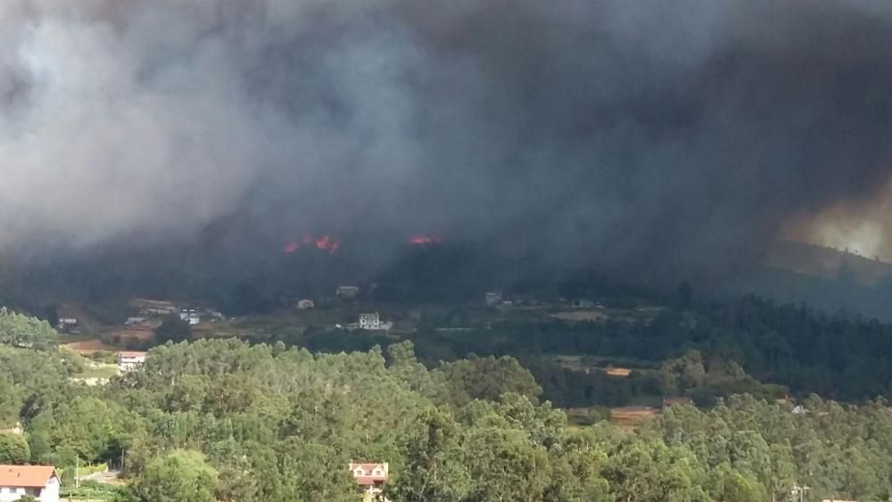 Incendio en Soutomaior