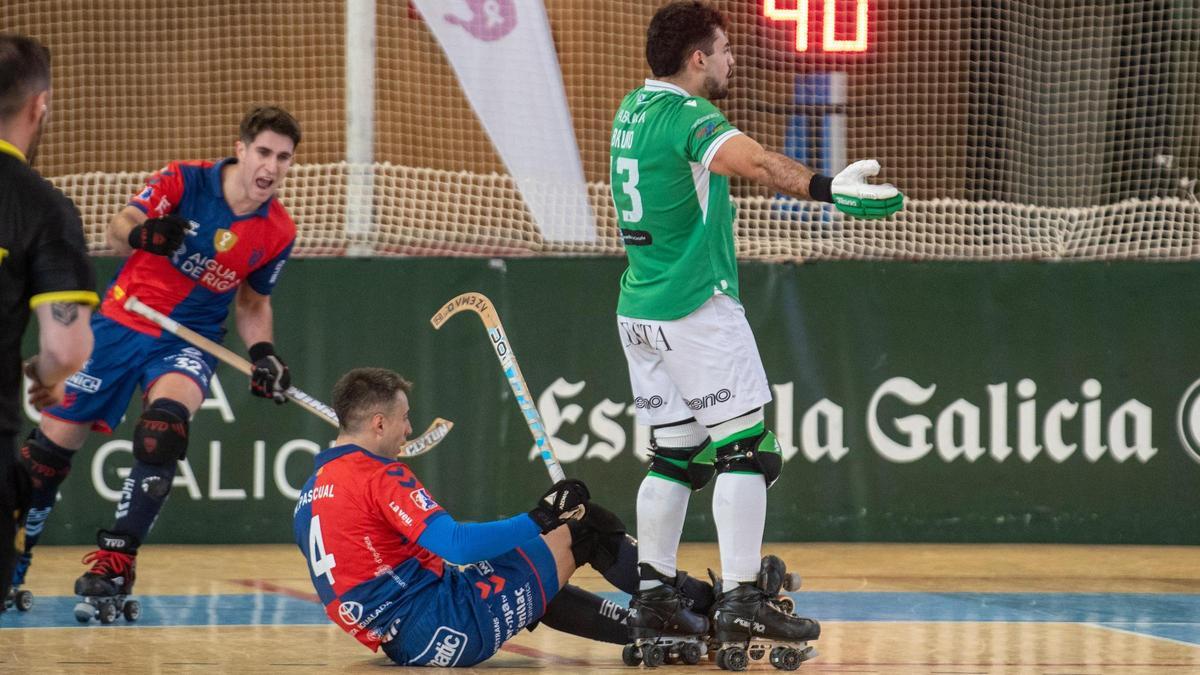 El vídeo que ha compartit l'Igualada Hoquei Club del fets després del partit