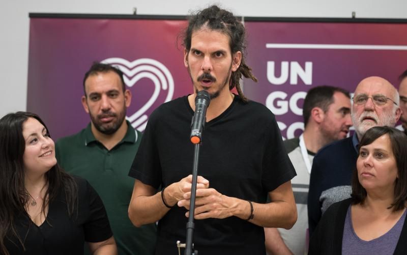 Noche electoral de Podemos en Santa Cruz