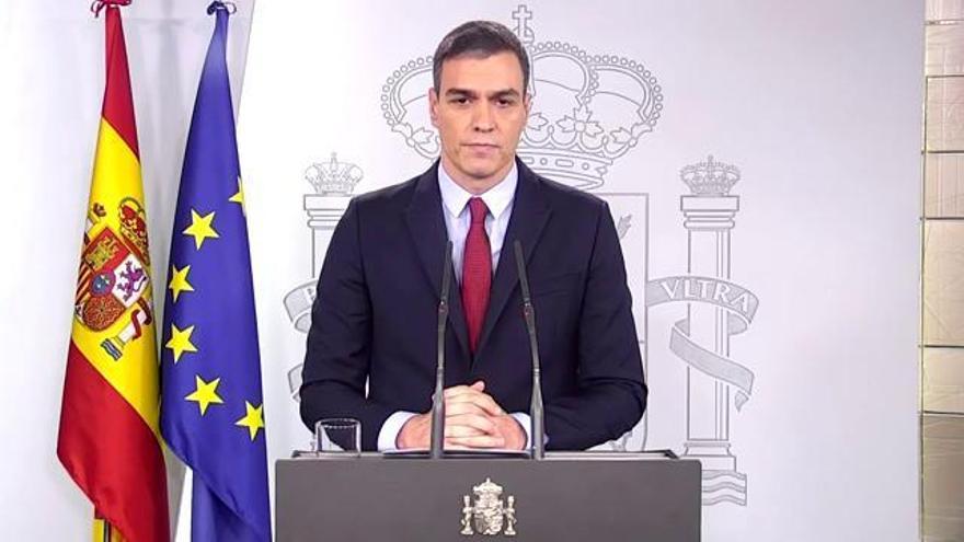 Vídeo | Pedro Sánchez declara l'estat d'alarma pel coronavirus