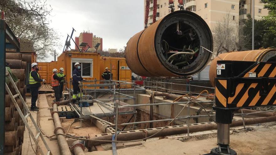 La tuneladora excavará un túnel de dos metros de diámetro.