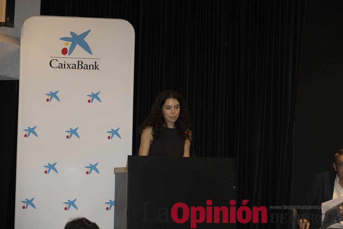 Entrega de los premios de la Fundación Robles Chillida a estudiantes caravaqueños