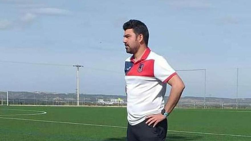 Nacho Herce, entrenador del CD Autol.