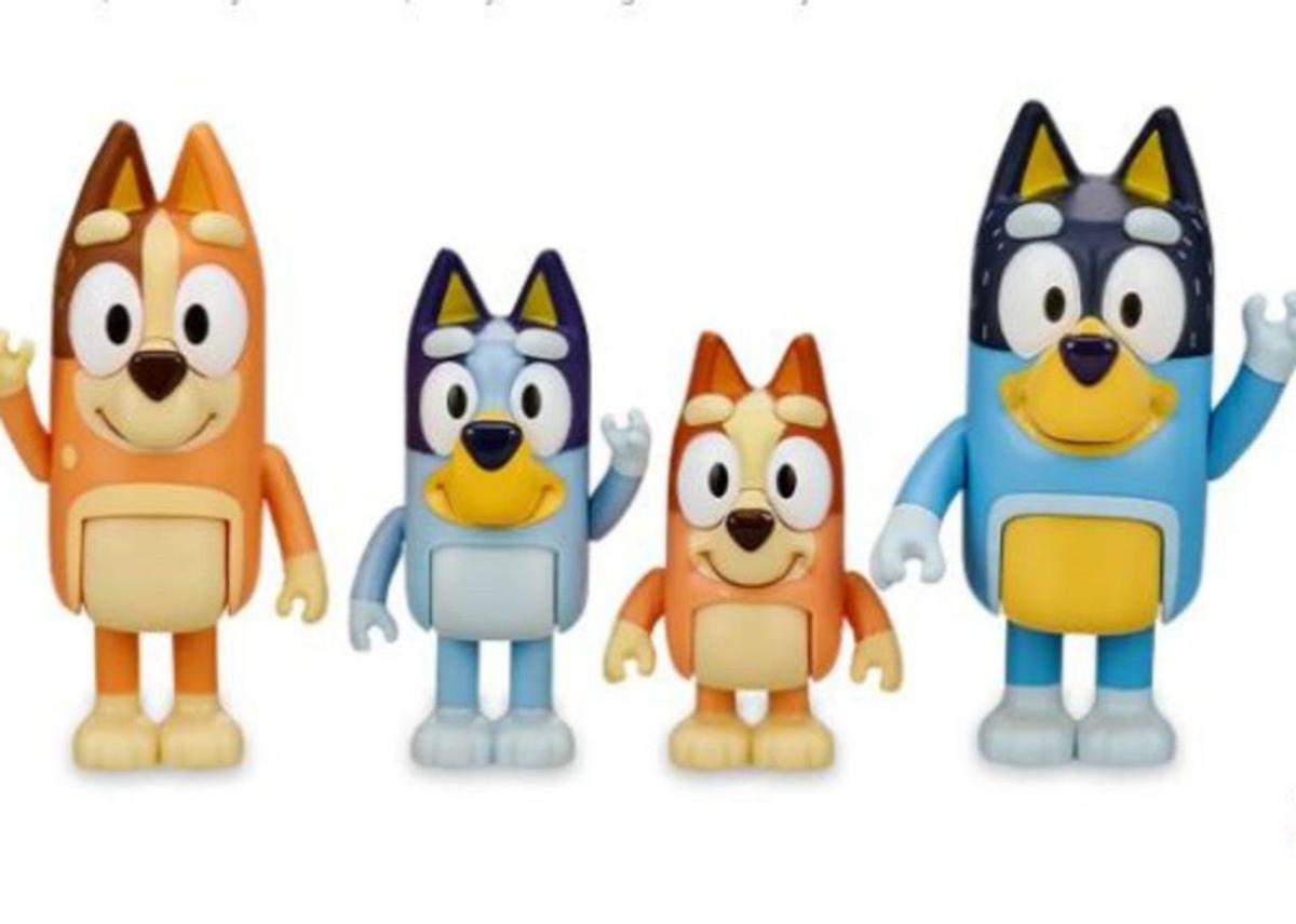 La familia de Bluey, regalo perfecto esta Navidad. | D.I.