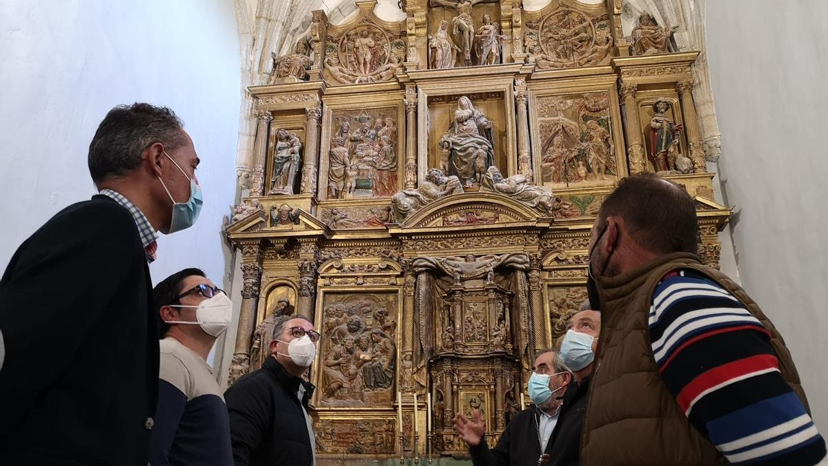 Visita a la iglesia de Grijalba.