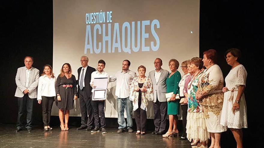 La presentación del cortometraje, en el Trapiche de Guadaiza.