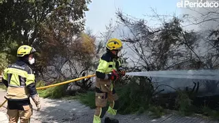 Detenido por provocar un incendio en Cáceres, que suma tres fuegos en 24 horas