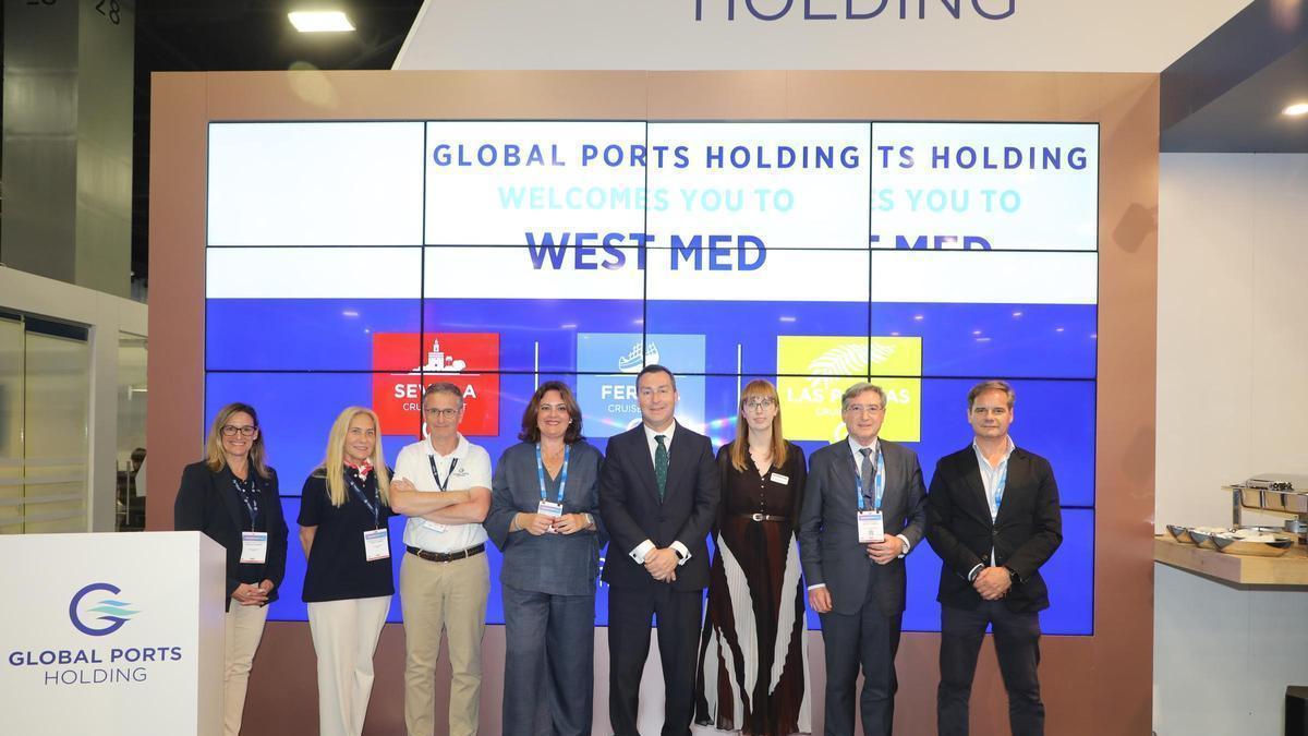 El Puerto de Las Palmas presume en Miami su liderazgo en el turismo marítimo y se presenta como sede de la Seatrade Cruise Med 2026