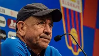 Claudio Barragán, en la previa al Eldense-Hércules