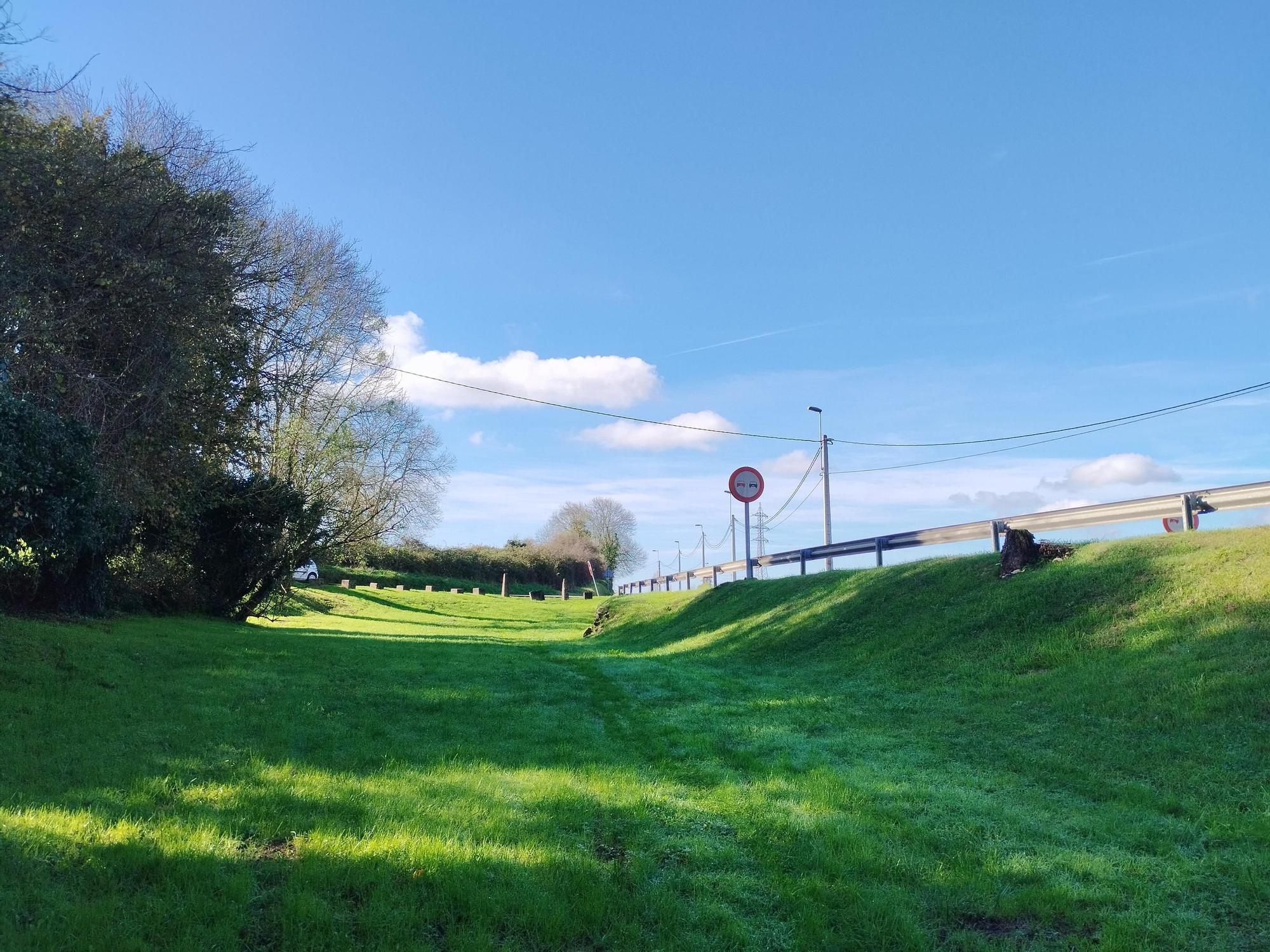 La ruta circular de Pruvia desde la urbanización de Soto de Llanera, en imágenes