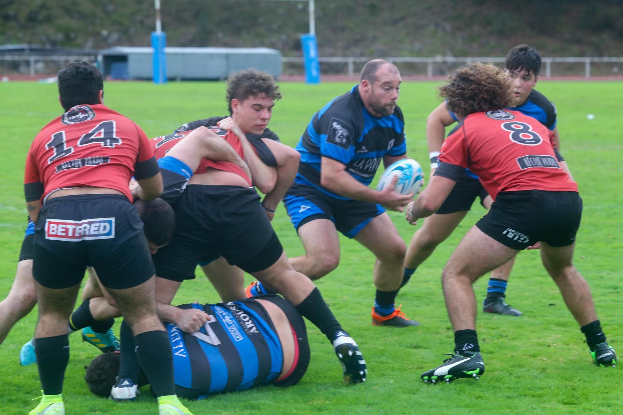 Las mejores imágenes de la victoria del Os Ingleses ante el Pontevedra Rugby Club