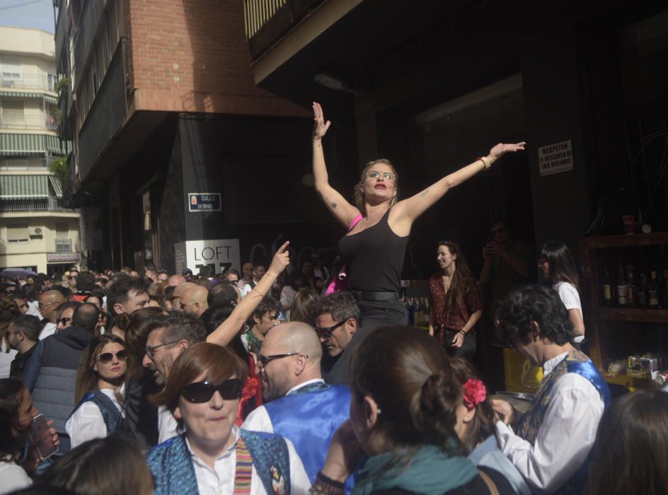 Ambiente en las tascas en el Bando de la Huerta