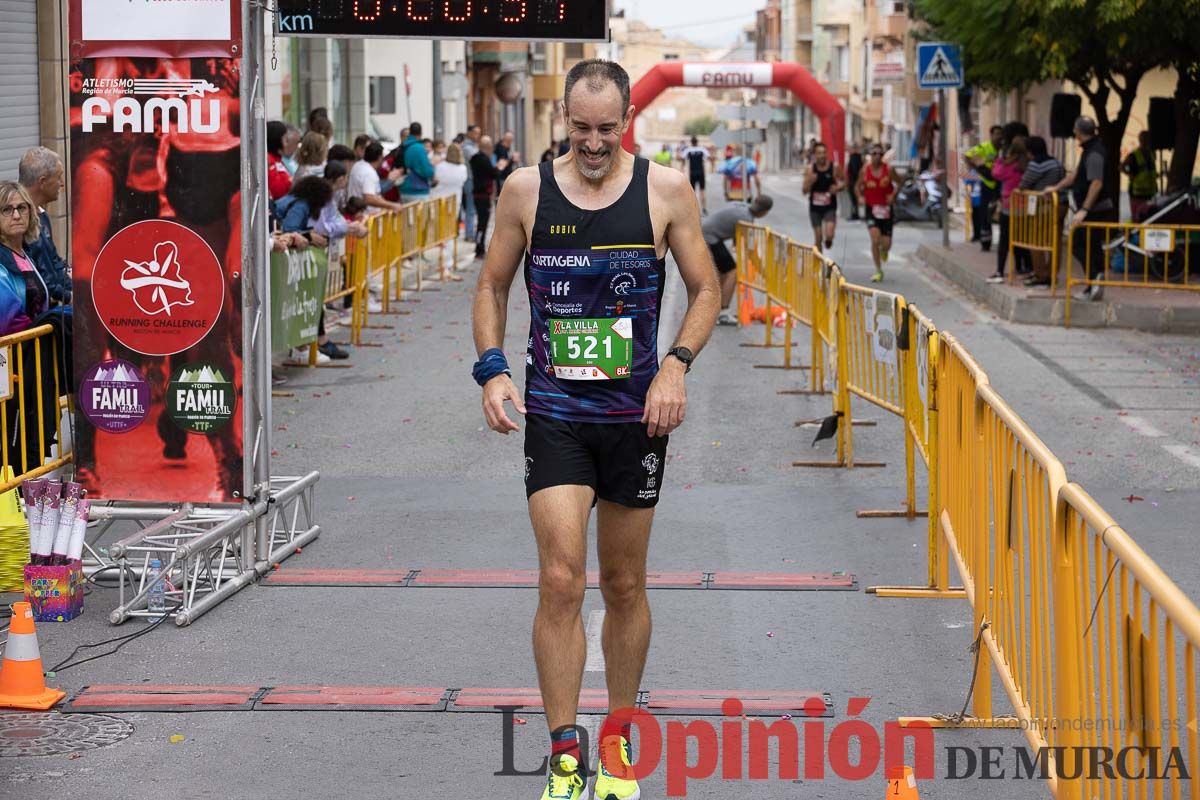 Carrera Popular Urbana y de la Mujer de Moratalla ‘La Villa, premio Marín Giménez (línea de meta)