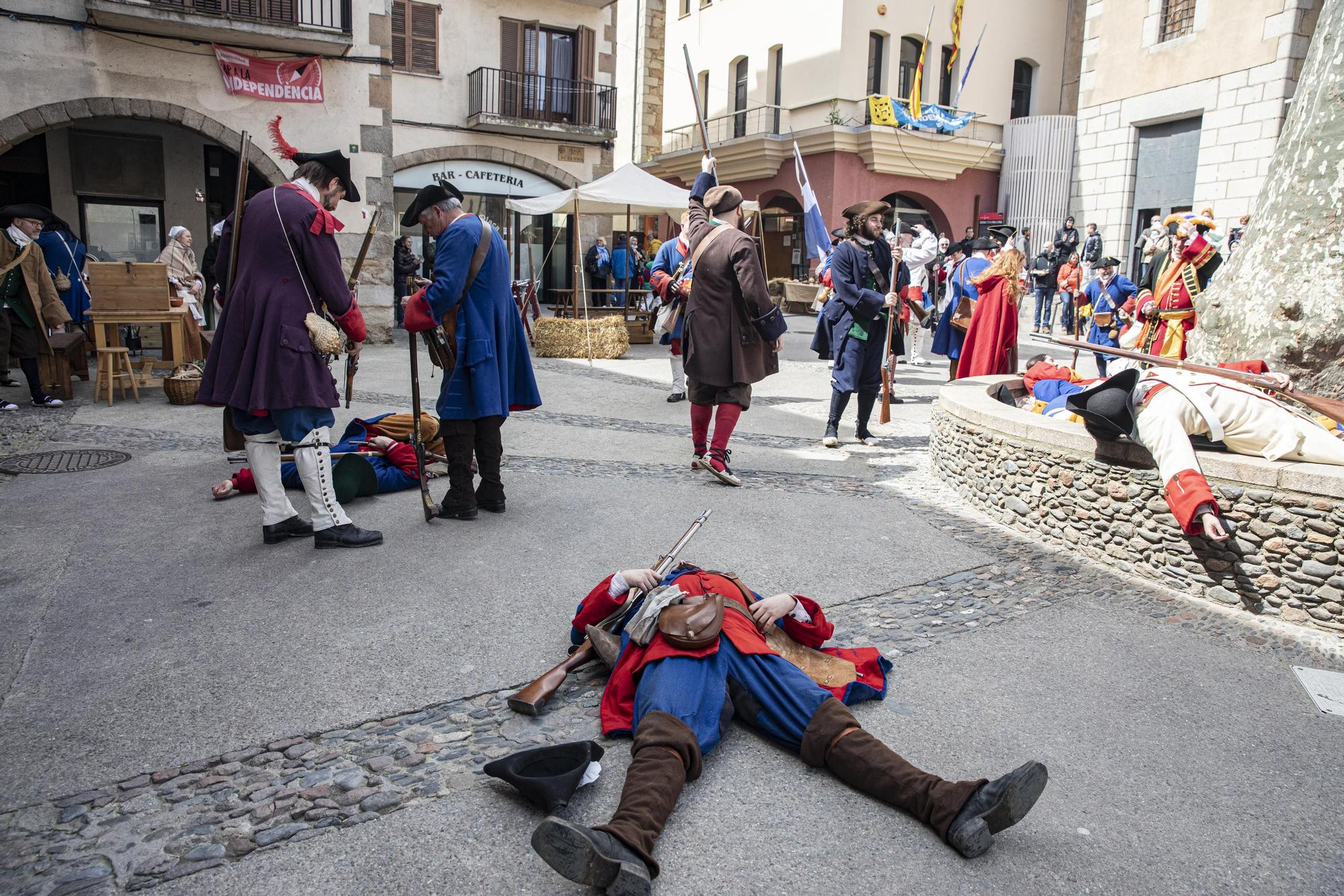 Arbúcies reviu el Combat del segle XVIII