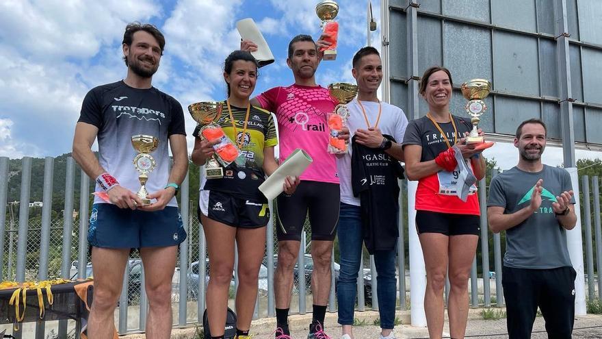 Atletismo. Podio de la III Trail-Running Palma Sky-Line