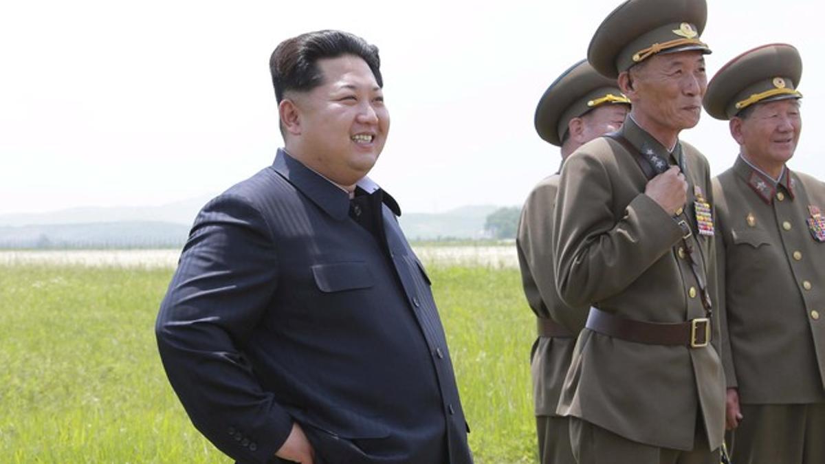 Imagen de archivo del líder norcoreano Kim Jong-un