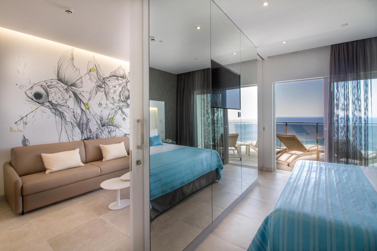 Habitación Suitopía Vista Mar de 75m2.