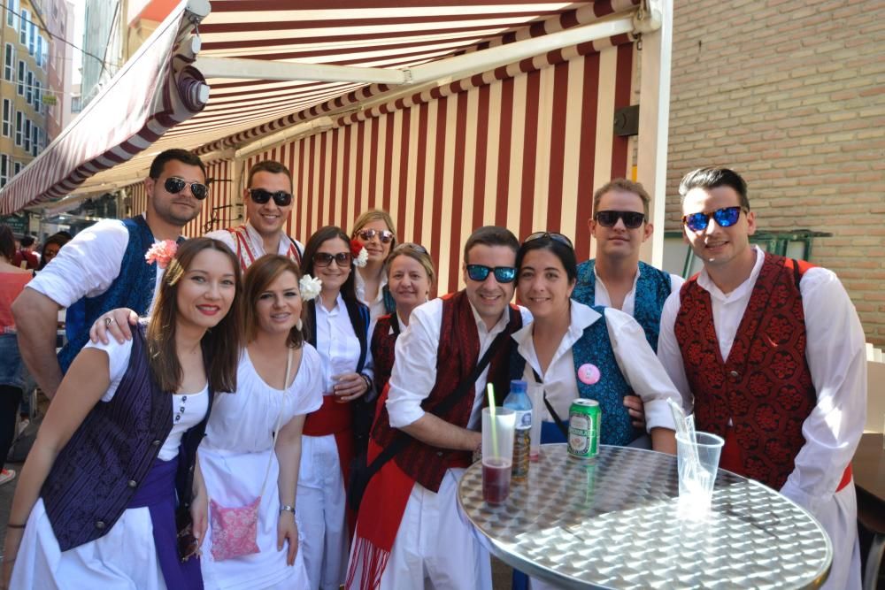 Ambiente y Photocall en la Plaza de las Flores