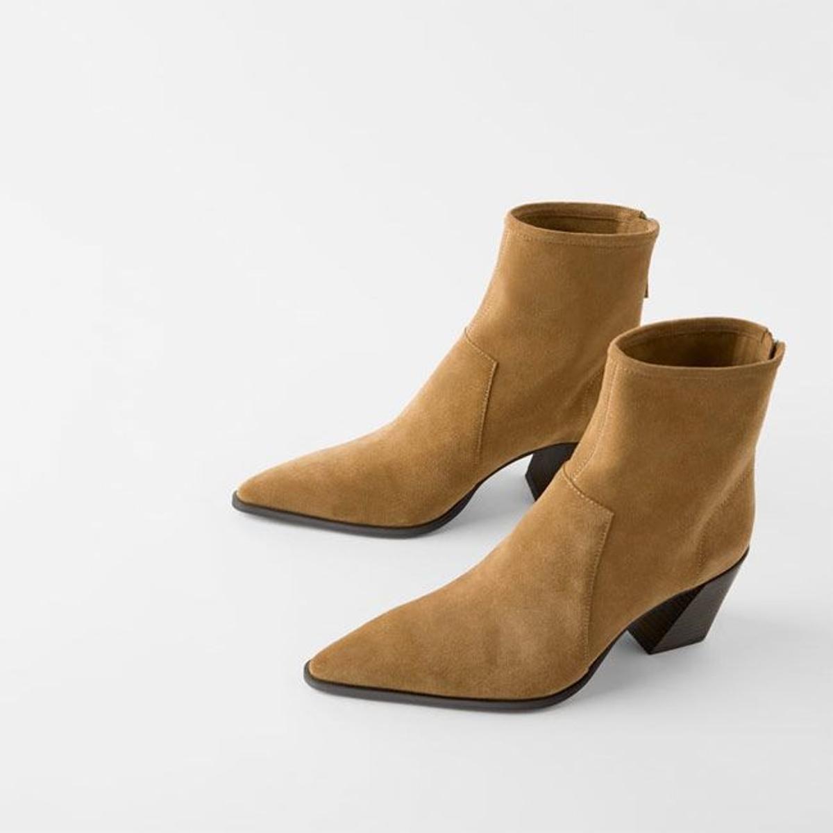 Estos botines básicos de Zara son supercómodos, cuestan 50 euros y en  Instagram dicen que son los que mejor quedan con vaqueros rectos - Woman