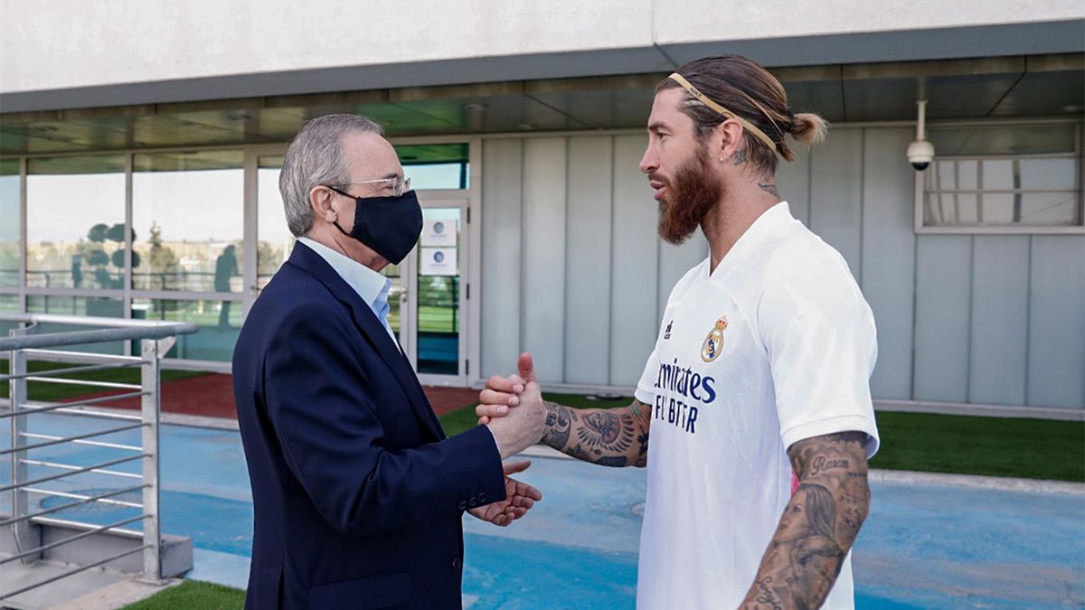 Florentino Pérez y Sergio Ramos llevan personalmente las negociaciones