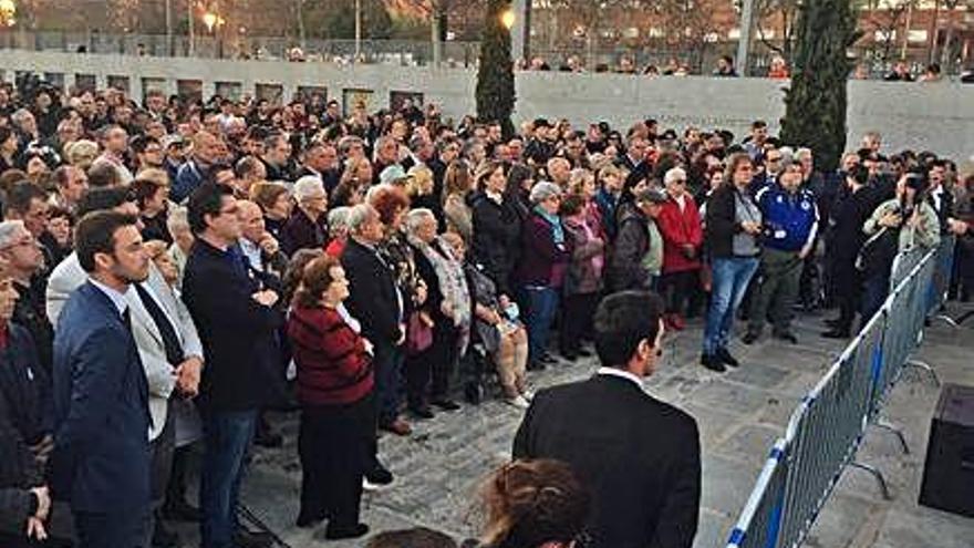 Homenatge, ahir, a les víctimes de l&#039;atemptat de l&#039;11-M