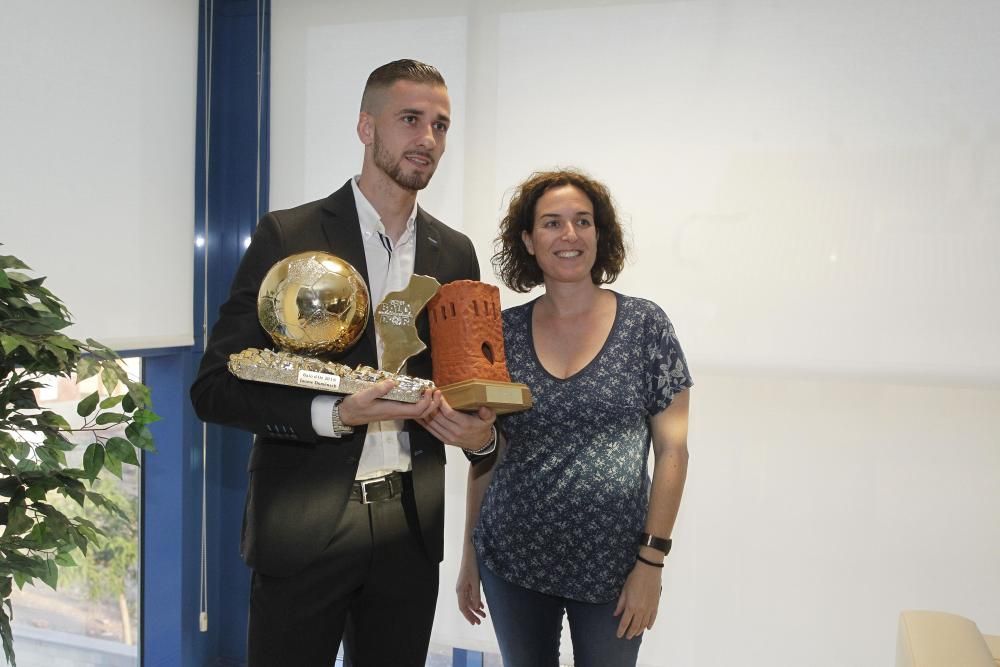 Entrega del Baló d'Or 2015 a Jaume en Almenara