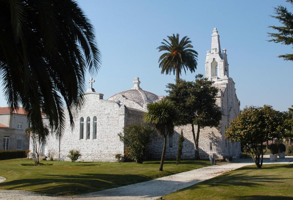 La capilla de las Conchas en A Toxa, O Grove.