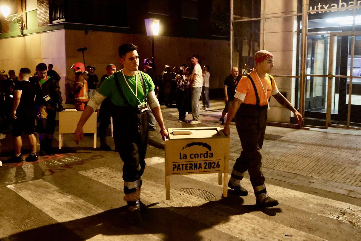 La Cordà de Paterna en fotos: Así ha sido el espectáculo pirotécnico