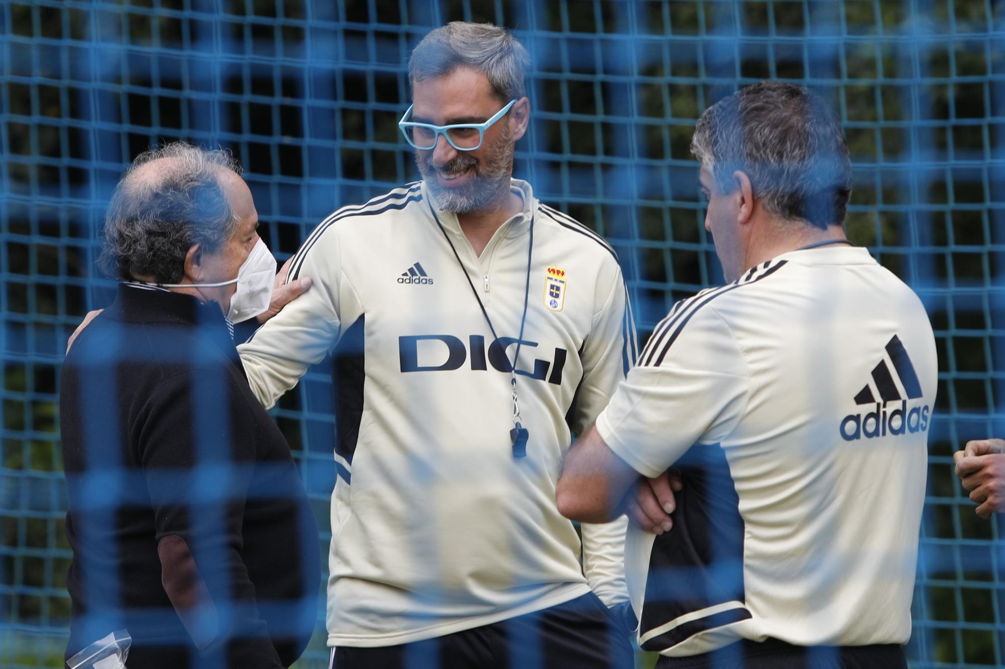 EN IMÁGENES: el primer entrenamiento del Oviedo