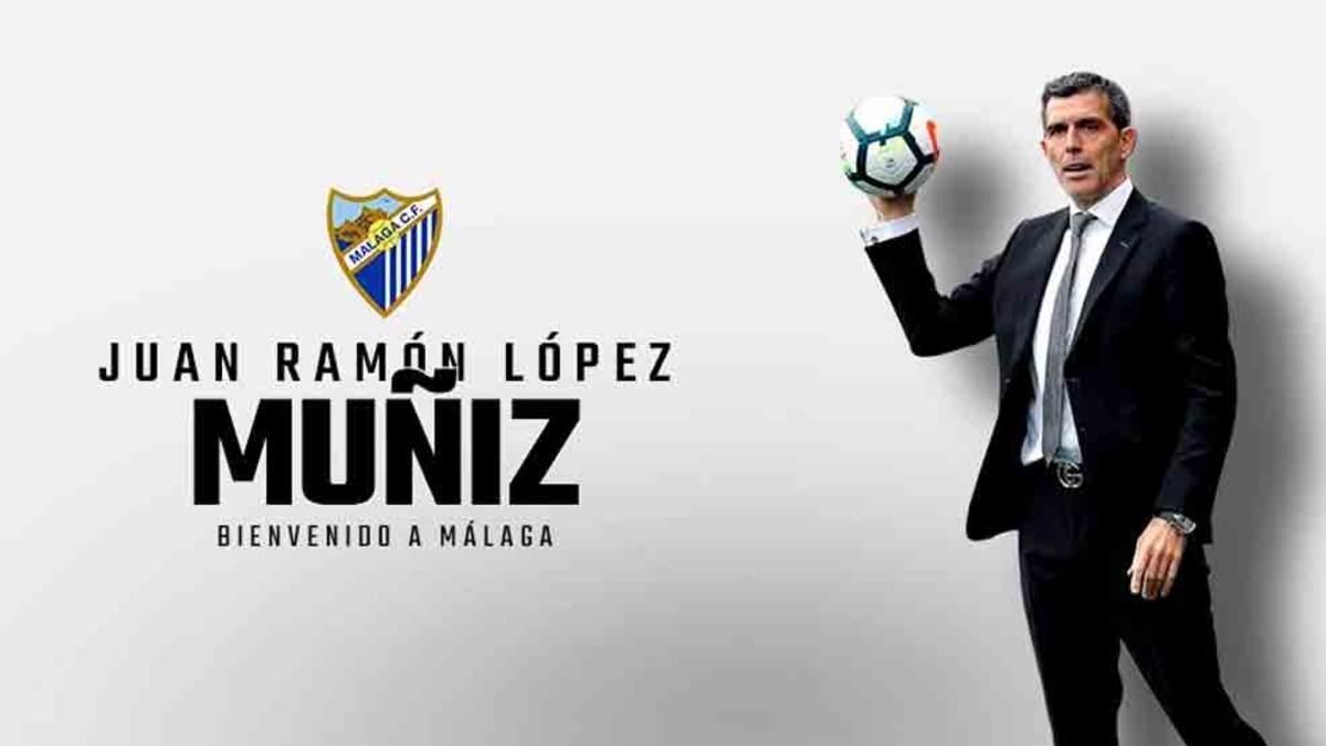 Juan Ramón López Muñiz, nuevo entrenador del Málaga