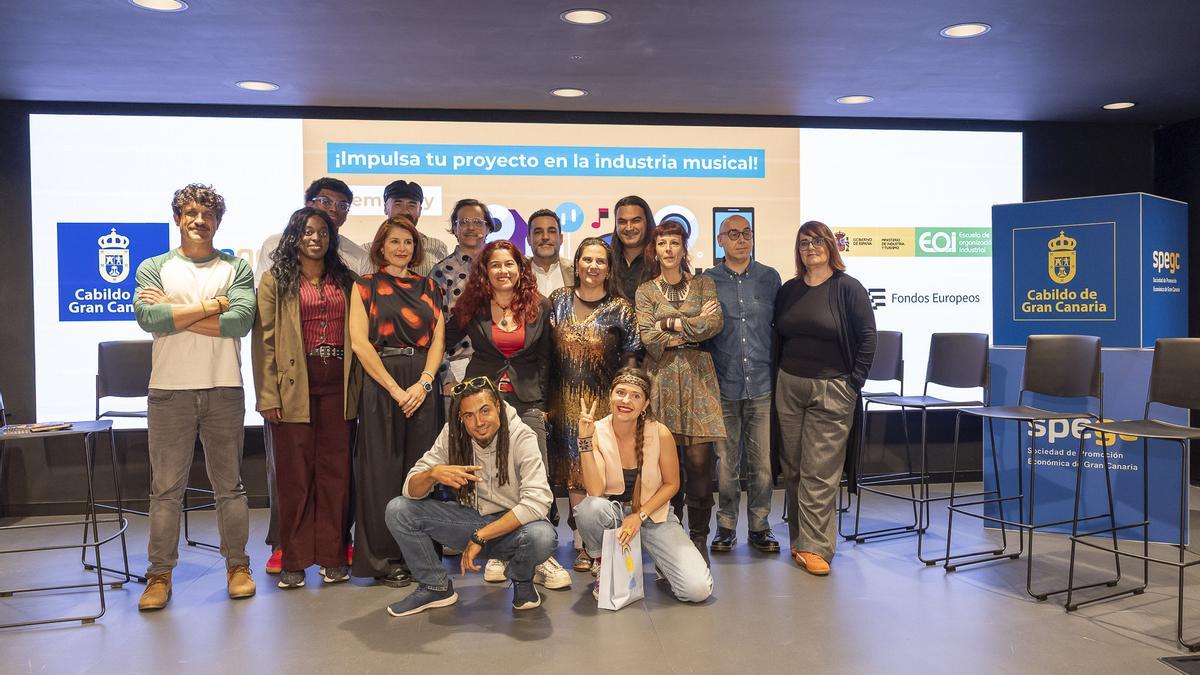 El Cabildo apoya a 15 emprendedores a través del programa 'Coworking Musical'