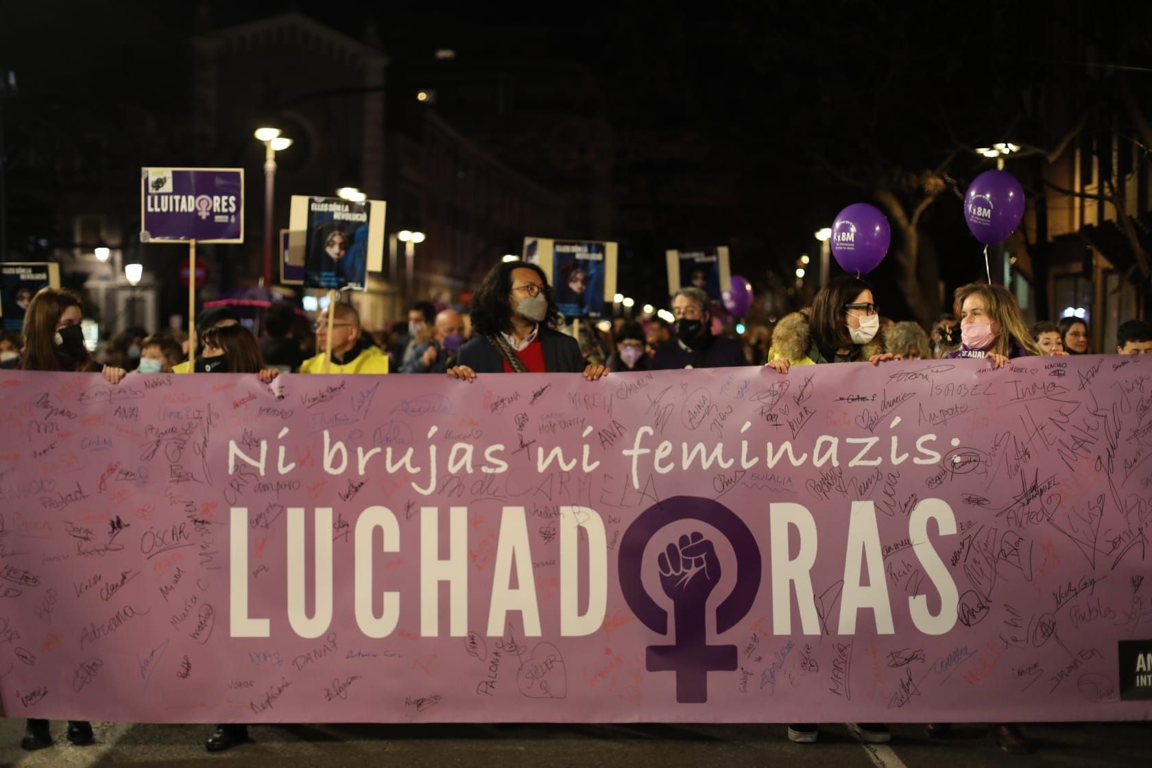 Arranca la manifestación del 8M en València