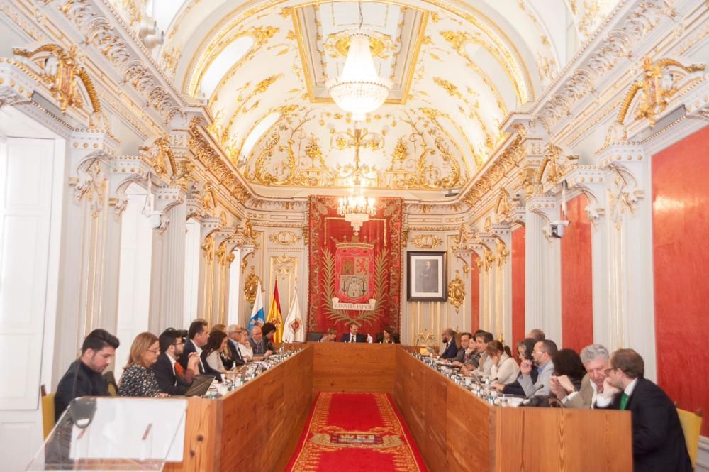 Pleno del Ayuntamiento de Las Palmas de Gran Canaria (27/01/17)