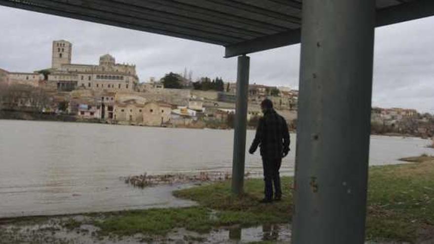 El Duero triplica su caudal por las lluvias de los últimos días