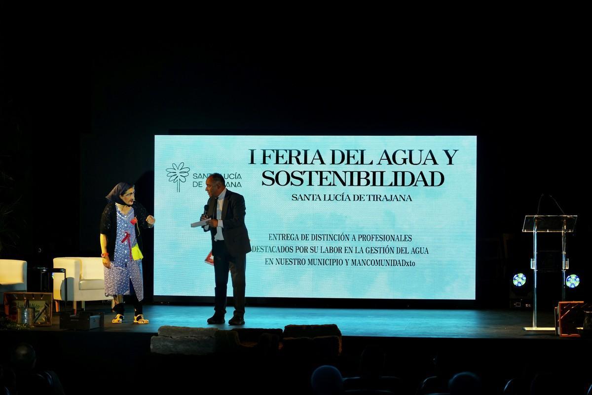 Distinciones a profesionales destacados por su labor en la gestión del agua de Santa Lucía Distinciones a profesionales destacados por su labor en la gestión del agua de Santa Lucía
