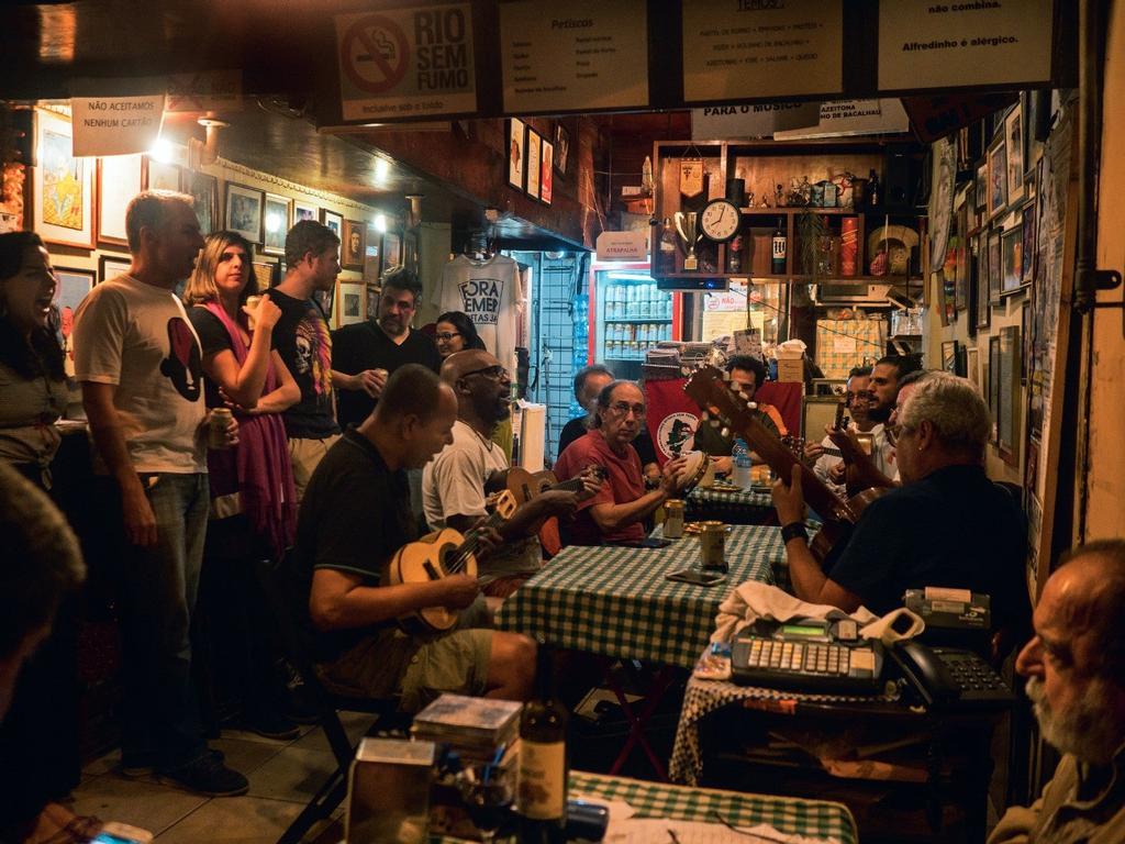 Interior del legendario bar de Bip Bip