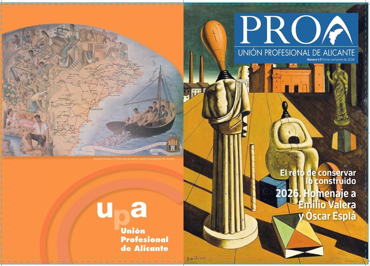 La revista PROA, publicación de la UPA, se define como un espacio de encuentro entre Colegios Profesionales y sociedad.