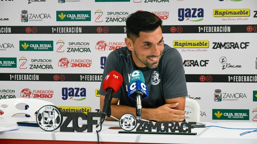 Carlos Ramos, jugador del Zamora CF: "No estoy orgulloso de la temporada pasada"