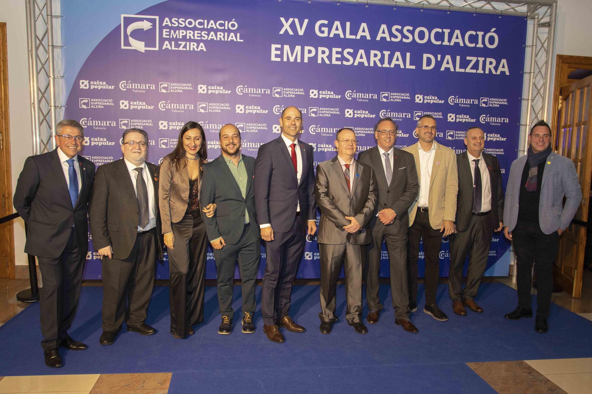 Las mejores imágenes de la Gala de la Economía de Alzira