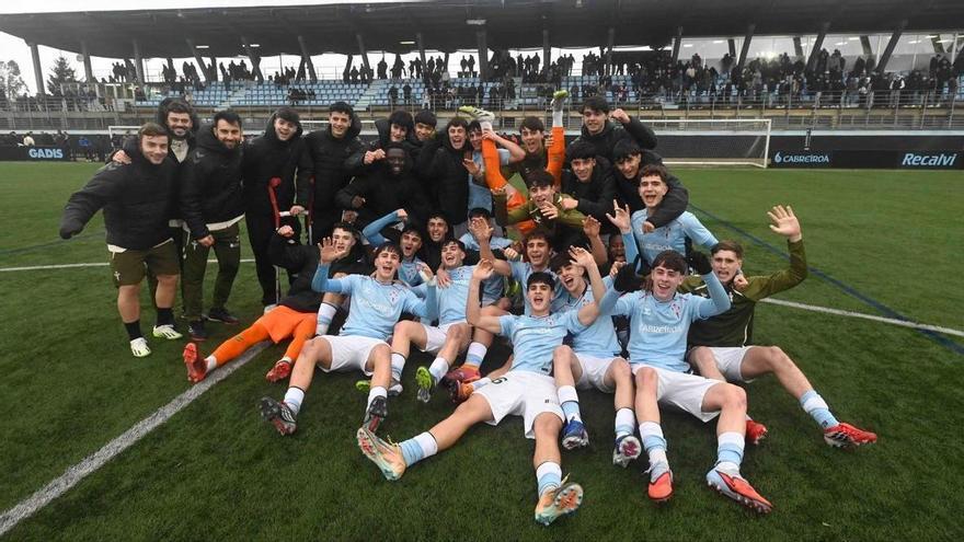 El Celta se cuela entre los mejores juveniles de España: a la 'final four' copera